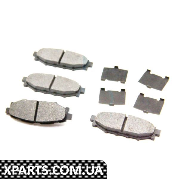 8DB355012261 HELLAPAGID Гальмівні колодки зад. Subaru Forester/Legacy IV 03-