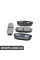 8DB355013771 HELLAPAGID Гальмівні колодки зад. Toyota Land Cruiser 08-(advics)