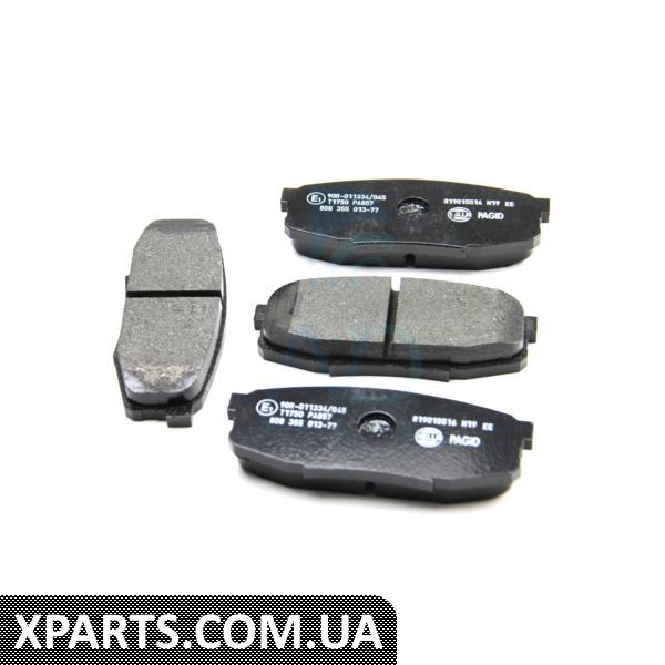 8DB355013771 HELLAPAGID Гальмівні колодки зад. Toyota Land Cruiser 08-(advics)