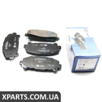 8DB355013881 HELLAPAGID Гальмівні колодки перед. Honda Accord VIII 08-(akebono)