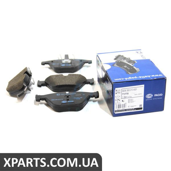 8DB355013931 HELLAPAGID Гальмівні колодки перед. BMW 3 (E90)/5 (E60)/7 (E65) 02-13 (ATE)