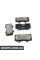 8DB355014121 HELLAPAGID Гальмівні колодки перед. MITSUBISHI PAJERO/TOYOTA FJ CRUISER/LAND CRUISER 2.7-4.7 01-