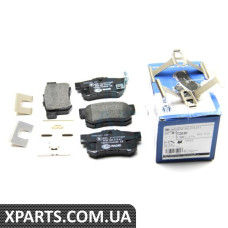 8DB355015611 HELLAPAGID Гальмівні колодки зад. Civic 98-01/CR-V 01-06 (Akebono) (47,5x89x14,5)