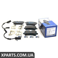 8DB355016061 HELLAPAGID Гальмівні колодки задні A6 10-