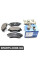 8DB355017321 HELLAPAGID Гальмівні колодки передні Toyota Avensis 00-08 (bosch)