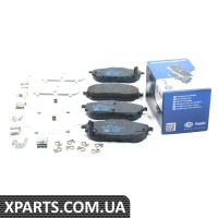 8DB355020281 HELLAPAGID Гальмівні колодки перед. Auris/Corola 12-