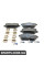 8DB355020471 HELLAPAGID Гальмівні колодки зад. MB SL R231 12-
