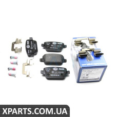 8DB355025351 HELLAPAGID Гальмівні колодки зад. Focus/Galaxy/Kuga/Mondeo/S80/V70/XC70 06-1.6-4.4
