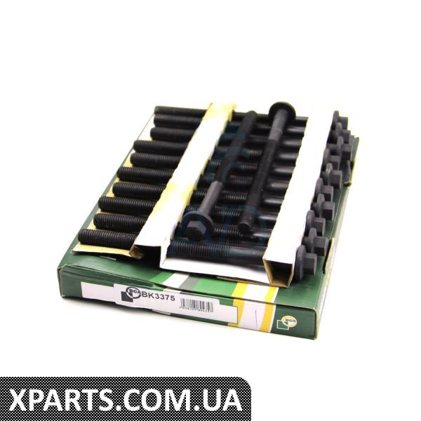 BK3375 BGA Болті головки блоку Volvo S60/S80/V70 2.4D 01- (к-кт)