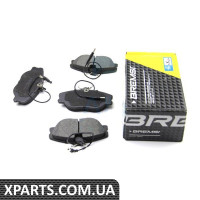 BP2598 BREMSI Гальмівні колодки перед. Jumpy/Scudo/Expert 96- (Lucas)