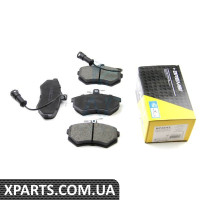 BP2643 BREMSI Гальмівні колодки перед. Audi 80/100 78-96 (TRW) (119x70x19,6) з датчиком