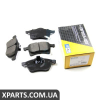 BP2811 BREMSI Гальмівні колодки перед. Astra G 98-05 (ATE)