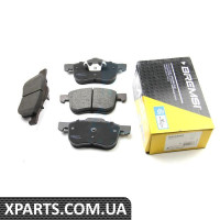 BP2842 BREMSI Гальмівні колодки перед. Volvo S60/S80/V70/XC70 95-10 (ATE)