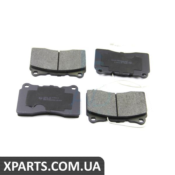 BP2924 BREMSI Гальмівні колодки перед. Peugeot 607/Citroen C8 02- (brembo)