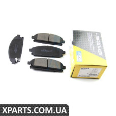 BP3068 BREMSI Гальмівні колодки перед. Nissan X-Trail 01-13/Pathfinder 97-04 (sumitomo) (159x56x16,4)
