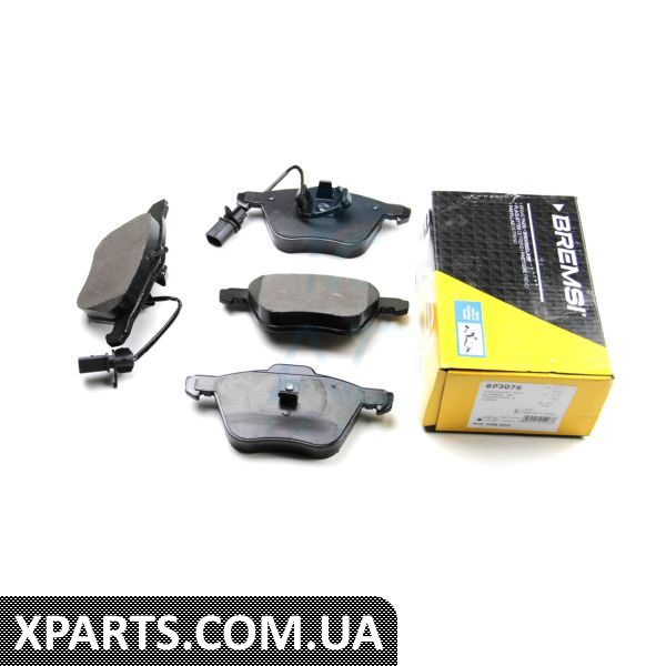 BP3076 BREMSI Гальмівні колодки перед. T4 1.9/2.4/2.5 D/TDI -03 (R16) (з датчиком)