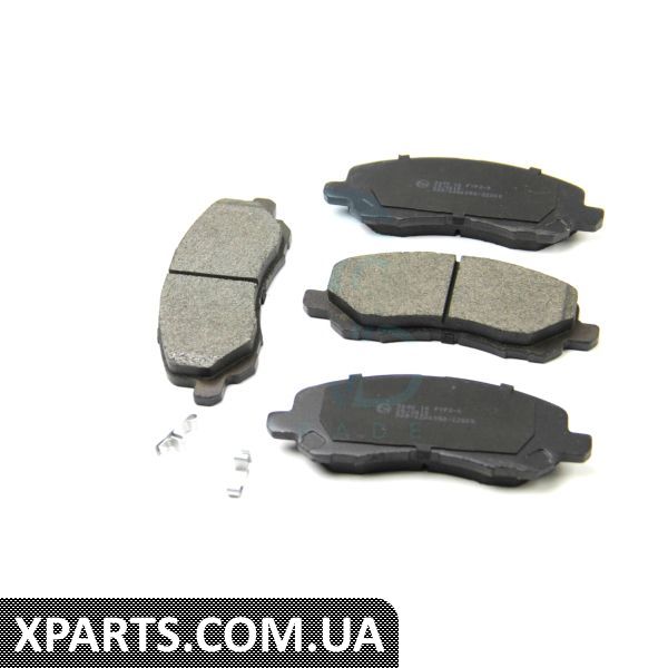 BP3080 BREMSI Гальмівні колодки перед. Lancer VIII/Outlander II/Peugeot 4008 08-