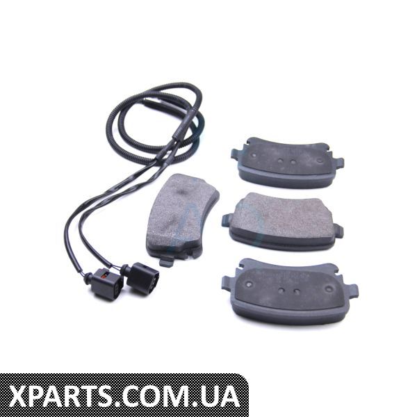 BP3087 BREMSI Гальмівні колодки зад. Audi A8 02-10/VW Phaeton 02-16 (TRW)