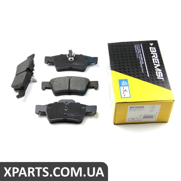 BP3088 BREMSI Гальмівні колодки зад. MB E/S-клас (W211/W212/W220/W221) 99-