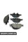 BP3095 BREMSI Гальмівні колодки перед. BMW 5(E60)/7(E65) 04-10 (ATE) (193,2x79,2x20,8)