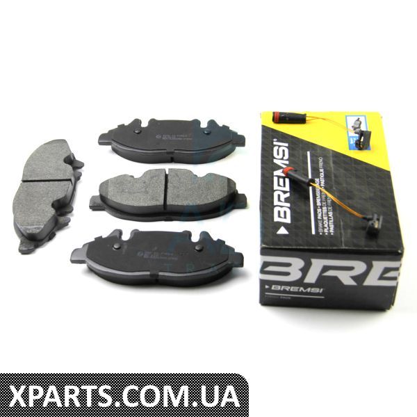 BP3100 BREMSI Гальмівні колодки перед. Vito (639) 03-07 (ch.№342257)