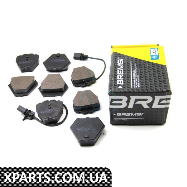 BP3121 BREMSI Гальмівні колодки перед. Audi A6 97-05/VW Passat 96-05 (TRW)
