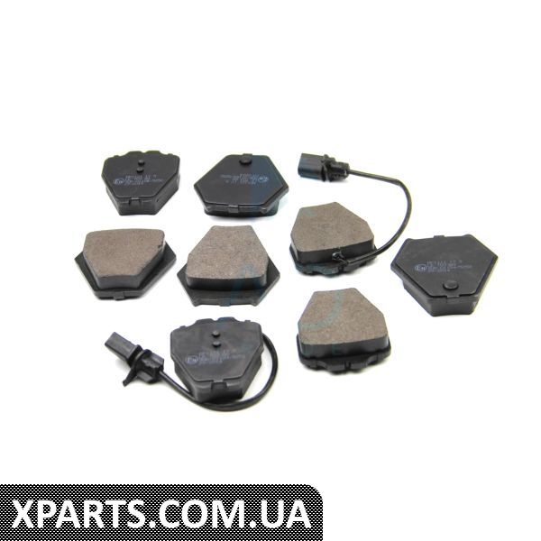 BP3121 BREMSI Гальмівні колодки перед. Audi A6 97-05/VW Passat 96-05 (TRW)