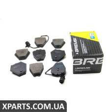 BP3122 BREMSI Гальмівні колодки перед. Audi A6 3.7/A8 98-02 (Lucas)