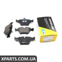 BP3135 BREMSI Гальмівні колодки перед. BMW 3(E46) 99-07/X3(E83) 03-11 (ATE)