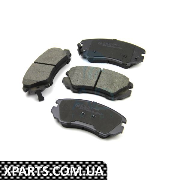 BP3146 BREMSI Гальмівні колодки перед. Hyundai Tucson 04-10/Kia Sportage 04-(mando) з датчиком