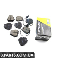 BP3151 BREMSI Гальмівні колодки перед. VW Phaeton 02-07 (TRW)
