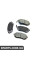 BP3158 BREMSI Гальмівні колодки перед. Subaru Impreza 02-/Forester 02- (akebono)