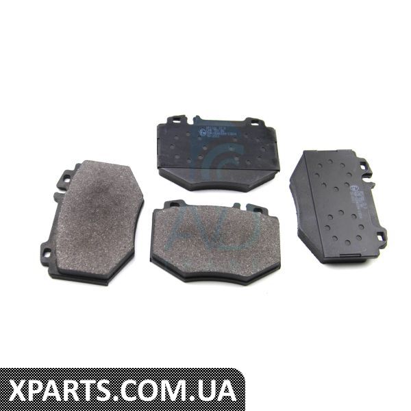 BP3166 BREMSI Гальмівні колодки перед. MB W220 98-05 (brembo) (119,4 x82, 9x17, 4)