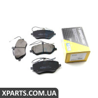BP3181 BREMSI Гальмівні колодки перед. Peugeot 407/607 04- (TRW) (162,3x79,1x18,4)