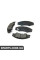 BP3200 BREMSI Гальмівні колодки перед. Kia Cerato 04- (mando)