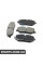 BP3206 BREMSI Гальмівні колодки перед. Range Rover III/Discovery III/IV 04-