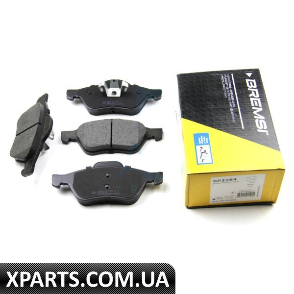BP3264 BREMSI Гальмівні колодки перед. Renault Megane/Scenic/Clio 02-(ATE)