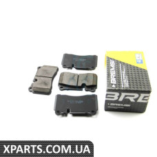 BP3289 BREMSI Гальмівні колодки перед. VW Touareg 02- (brembo)