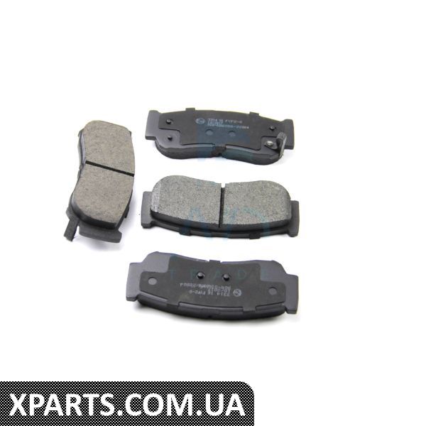BP3314 BREMSI Гальмівні колодки зад. Hyundai Santa Fe 06-12 (mando) (118,6x47x15,6)