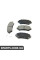 BP3321 BREMSI Гальмівні колодки перед. X-Trail/Qashqai 07-