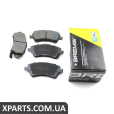 BP3339 BREMSI Гальмівні колодки перед. Toyota Auris 07-12 (bosch) (150,8x62,5x19,5)