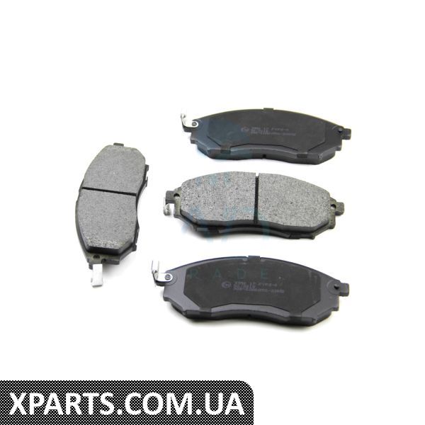 BP3350 BREMSI Гальмівні колодки перед. Nissan Qashqai 07-13/Pathfinder 05- (sumitomo)