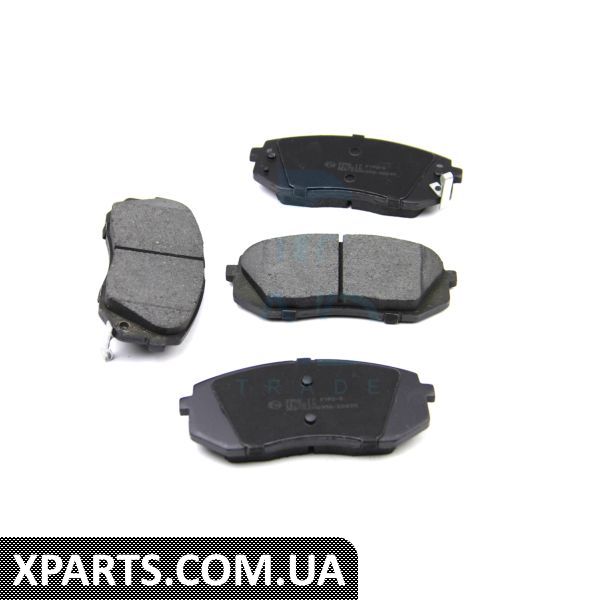 BP3358 BREMSI Гальмівні колодки перед. Kia Carens 07-/Sportage 04- (mando)