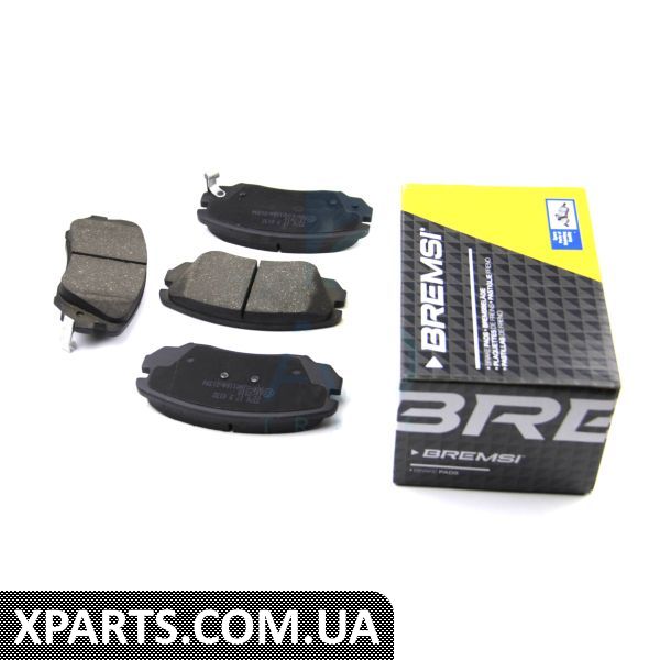 BP3376 BREMSI Гальмівні колодки перед. Opel Insignia/Saab 9-5 08- (Mando)