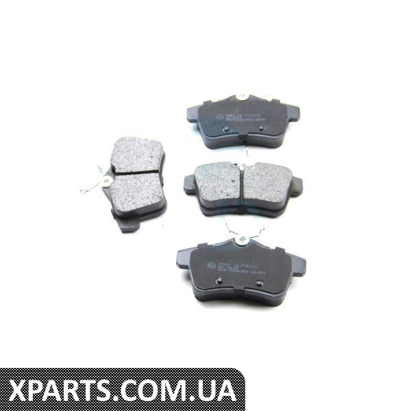 BP3387 BREMSI Гальмівні колодки зад. Citroen C4 09-/Peugeot 3008 09- (TRW)