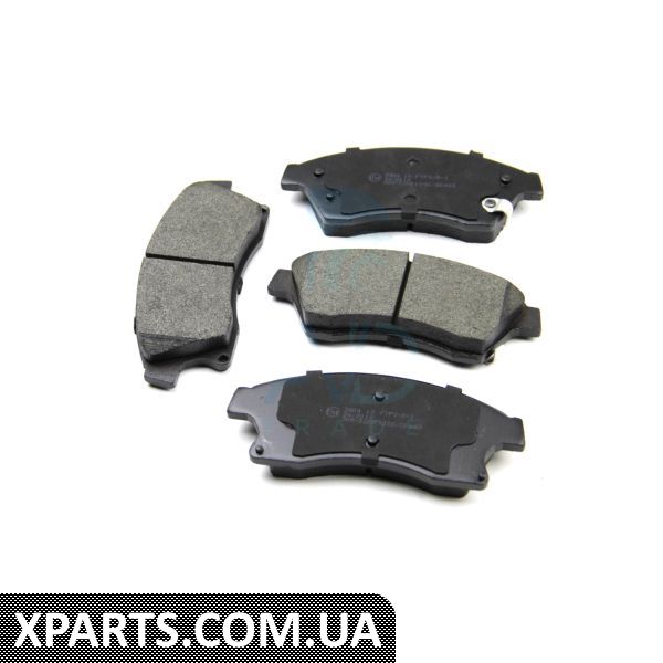BP3404 BREMSI Гальмівні колодки перед. Aveo 11-/Astra J 09- (Bosch)