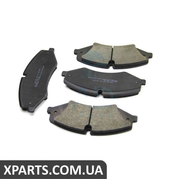 BP3415 BREMSI Гальмівні колодки перед. Land Rover Discovery 09- (TRW)