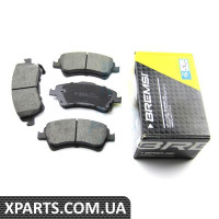 BP3422 BREMSI Гальмівні колодки перед. Toyota Avensis 08-(bosch) (150,8x62,5x19,5)