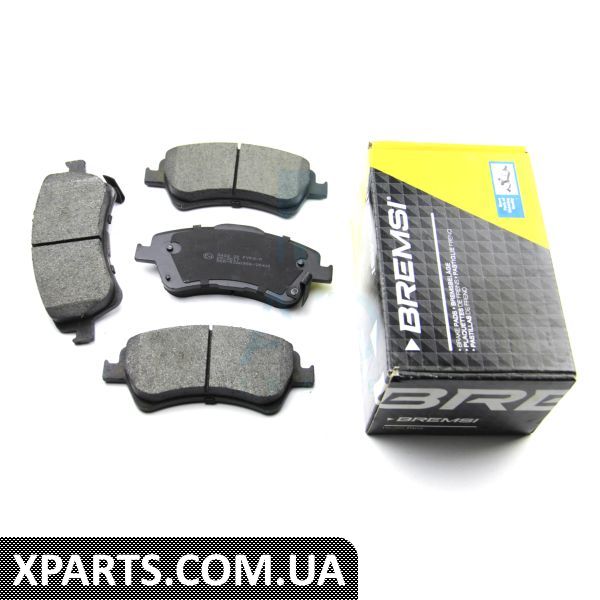 BP3422 BREMSI Гальмівні колодки перед. Toyota Avensis 08-(bosch) (150,8x62,5x19,5)