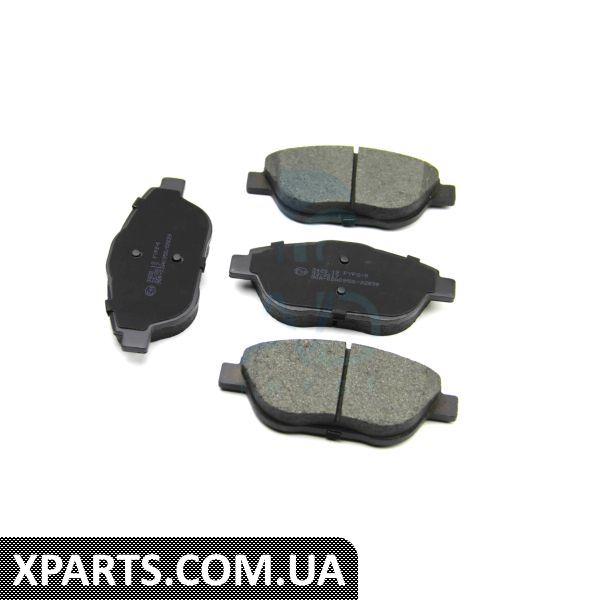 BP3428 BREMSI Гальмівні колодки перед. Citroen C3/DS3 09- (Bosch)